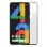 Protecteur en verre trempé noir Avizar pour Google Pixel 4A