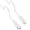 Cooles USB-C-auf-Lightning-Kabel 1,2 m, Weiß