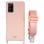 Cool Capa com Fita Rosa para Samsung Galaxy Note 20