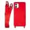Coole rote Anhängerhülle für das iPhone 12 Mini