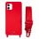 Coole rote Anhängerhülle für das iPhone 12 Mini