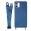 Coole blaue Hängehülle für das iPhone 12 Mini