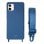 Coole blaue Hängehülle für das iPhone 12 Mini