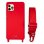 Cool Funda Colgante Rojo para iPhone 12 Pro Max