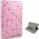Cool Funda Universal Giratoria con Dibujos Candy para Ebook/Tablets 10" Rosa