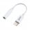 Cavo Cool Lightning con jack da 3,5 mm maschio/femmina bianco