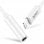 Cool Cable Lightning a Jack 3.5 mm Macho/Hembra Blanco