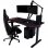 Oplite Supreme Mesa Gaming Preta