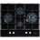 Cata LCIB 6031 BK Placa de Gas 64cm 4 Zonas Negro