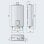 Ariston Next Evo X 16 SFT Calentador de Gas Propano/Butano 16L A
