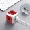 Extrastar PowerCube Base 4 Tomas + 2 USB Roja