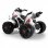 Injusa The Beast Mercedes Quad Eléctrico 12V Blanco