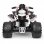 Injusa The Beast Mercedes Quad Eléctrico 12V Blanco