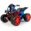 Injusa The Beast SpiderMan Quad Eléctrico 12V Azul
