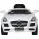 RunRunToys Mercedes Benz SLS Coche Eléctrico 12V Blanco