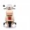 RunRunToys Vespa Primavera Moto Eléctrica 12V Marrón