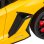 HomCom Lamborghini SVJ Coche Eléctrico Amarillo