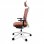 Actiu Stay Wild Fox Silla de Oficina con Cabezal Roja/Blanca