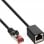 Inline Cable de Red Extensor RJ45 FTP Cat.6. Macho/Hembra 2m Negro