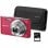 Sony CyberShot DSC-W830 20.1MP Rosa + Funda + SD 8GB