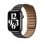 Apple Correa Eslabones de Piel Negra 44mm para Apple Watch