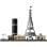 LEGO Architecture Skyline Collection Parigi 21044 694 pezzi