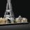 LEGO Architecture Skyline Collection Parigi 21044 694 pezzi