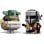 LEGO BrickHeadz Star Wars Der Mandalorianer und das Kind 75317 295 Teile