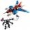 Lego Jet Arácnido Vs Armadura Robótica de Venom