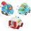 VTech Tut Tut Bólidos Pack Pilar Coche Familiar + Nina la Ambulancia + Lula Camión Grúa