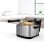 Friteuse Taurus Deep Fryer DF1200 1,5L 1200W Acier Inoxydable Compacte