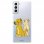Funda Oficial de Disney Simba y Nala Silueta El Rey León para Samsung Galaxy S21 Plus