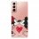 Funda Oficial de Disney Mickey y Minnie Beso. Clásicos Disney para Samsung Galaxy S21