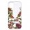 Funda Dibujo Estampado Floral para iPhone 12