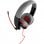 Gioteck XH100 S Auriculares Gaming Multiplataforma Negro/Rojo