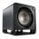 Polk Audio HTS 12 Subwoofer mit 400-W-Class-D-Verstärker, schwarz