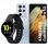 Samsung Pack Galaxy S21 Ultra 5G 256GB Plata Libre + Galaxy Watch Active2 Bluetooth 44 mm Aluminio Negro