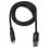 Câble Simon USB 3.1 vers USB-C mâle/mâle 1 m Noir