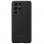 Samsung Silicone Cover Funda Negra para Samsung Galaxy S21 Ultra