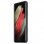 Samsung Silicone Cover Funda Negra para Samsung Galaxy S21 Ultra