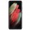 Samsung Silicone Cover Funda Negra para Samsung Galaxy S21 Ultra