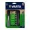 Varta AA/AAA Akkuladegerät mit 8 Steckplätzen und LCD-Display