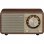 Sangean WR-7 Radio Portátil Bluetooth Madera