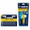 Varta Pack de Linterna Outdoor LED de 5 W + Longlife Pack de 10 Pilas Alcalinas AA LR6 1.5V