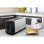 Grille-pain Moulinex Subito Select LS342D10 2 Fentes Longues 1700 W 7 Niveaux Acier inoxydable