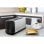 Moulinex Subito Select LS342D10 Tostapane 2 Slot 1700W Acciaio Inossidabile