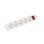 Multipresa Lanberg PS1-05F-0300-W 5 prese protezione bambini cavo 3 m bianca