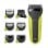 Braun Series 3 Shave&Style 300BT Rasoio Da Barba Elettrico Da Uomo, Nero/Verde Elettrico