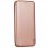 Coole Rose Gold Elegance Flip Cover Hülle für Huawei P Smart 2021
