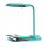 Cool Lámpara LED con Cargador Inalámbrico Qi Celeste